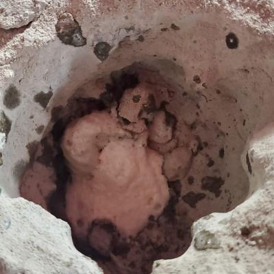 Заполнение пустот в межэтажном перекрытии инъекционным полиуратановым составом MC-Montan Injekt LE